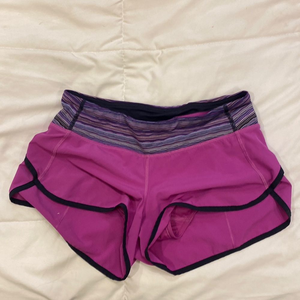 Lululemon Speed Up short 2.5” Size 4
